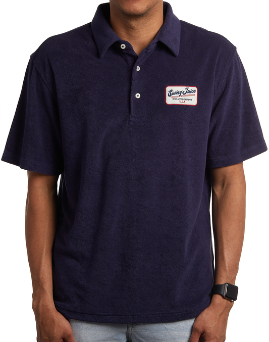 Golf Accoutrements Men's Polo-Navy