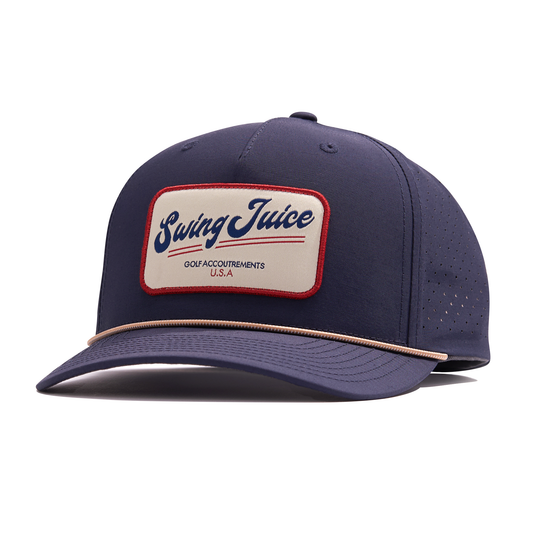 Golf Accoutrements Snapback Hat-Navy