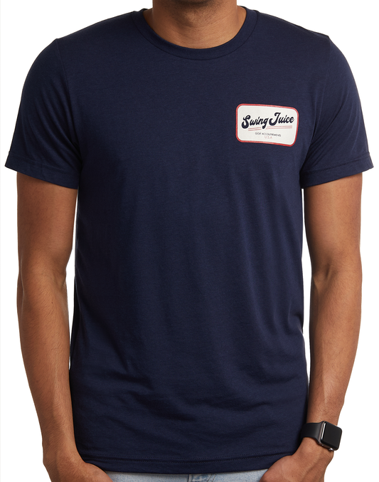 Golf Accoutrements Unisex T-Shirt-Navy