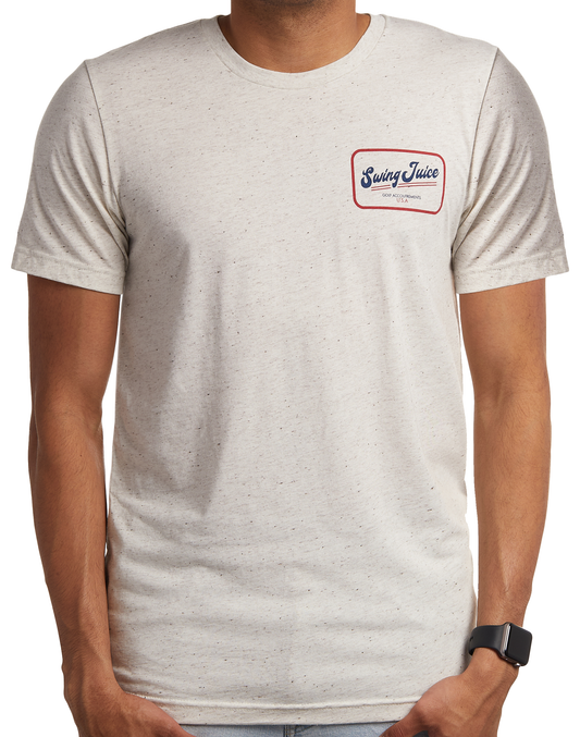 Golf Accoutrements Unisex T-Shirt-Oatmeal
