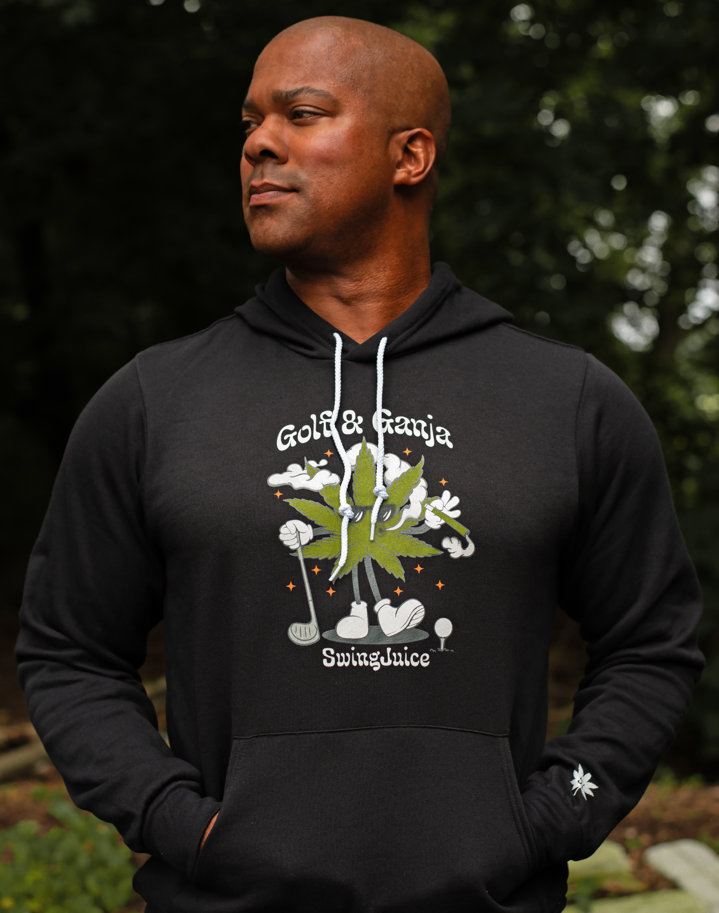 Golf & Ganja Multi Unisex Hoodie SwingJuice