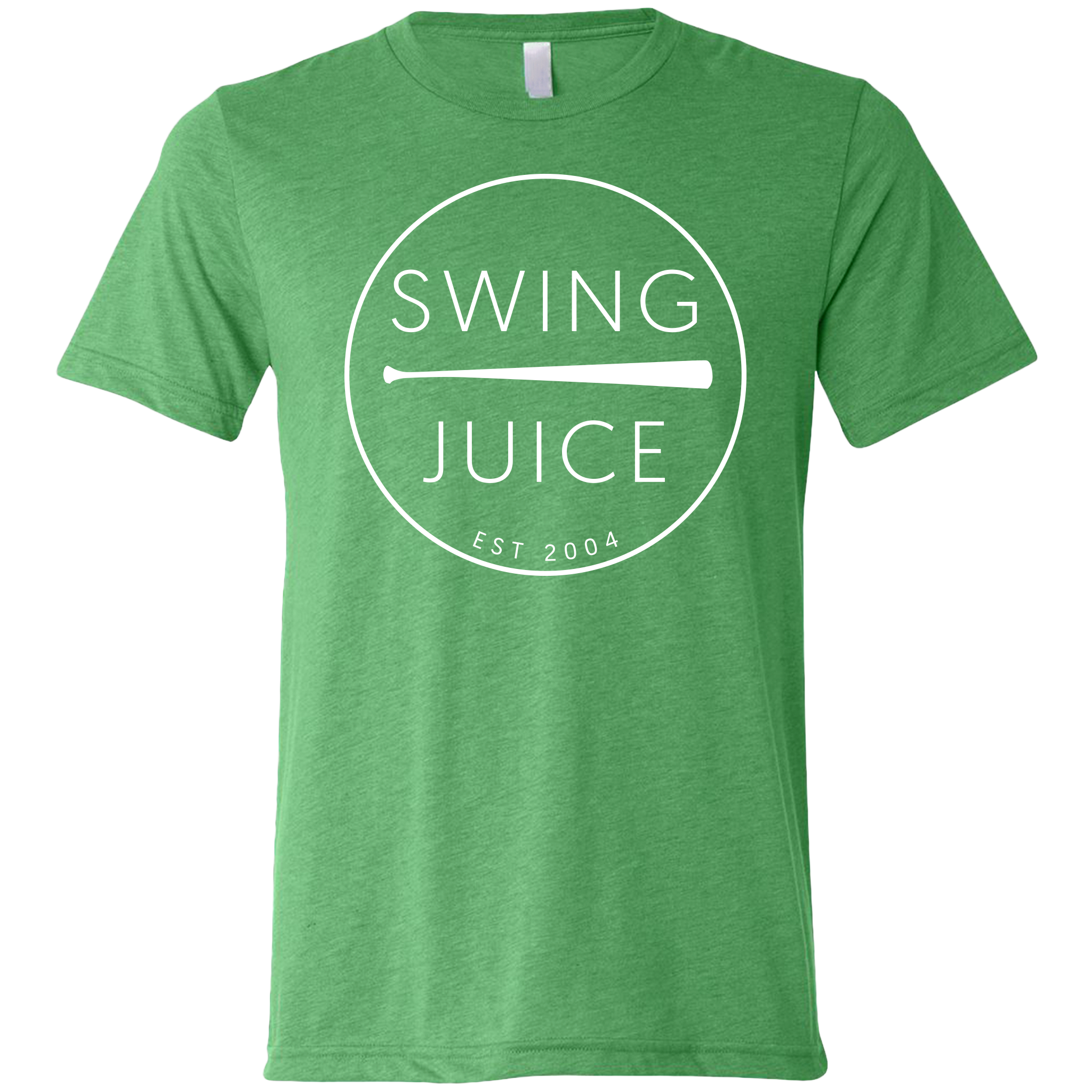 SwingJuice Short Sleeve Unisex T-Shirt Baseball Retro-Green