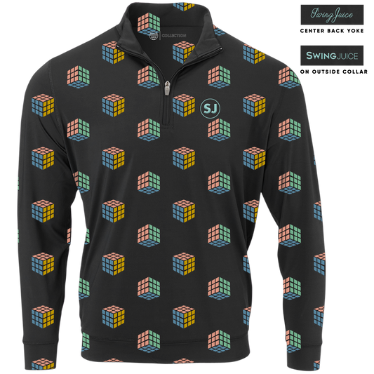 Golf Gamescape Men's Quarter Zip SwingJuice