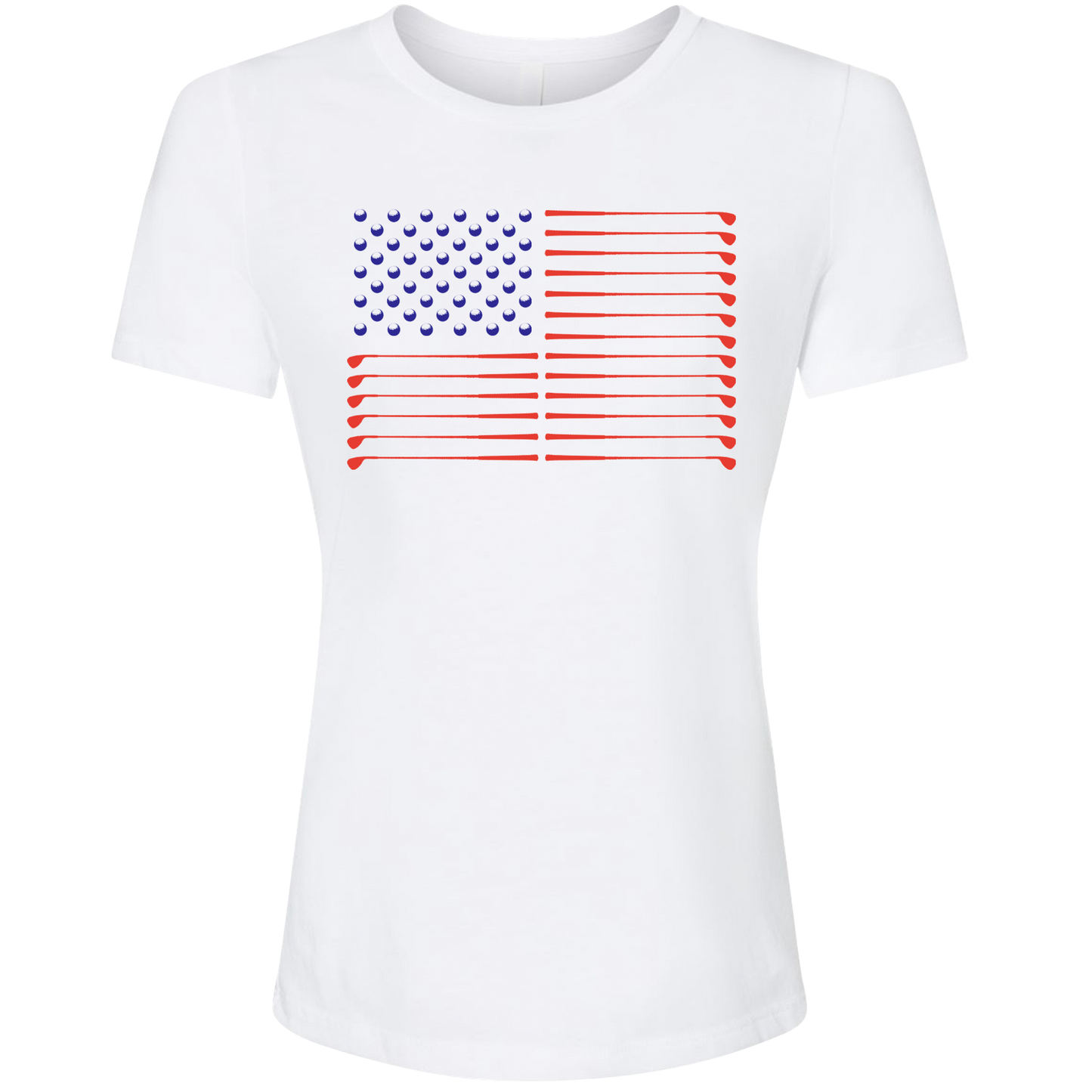 Golf Flag Women's T-Shirt SwingJuice