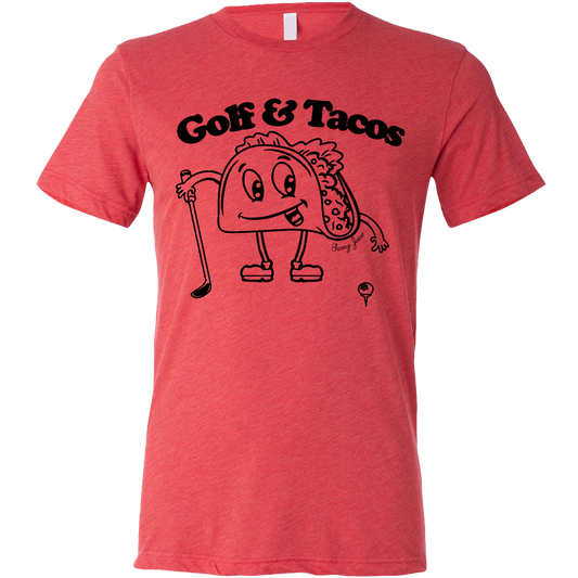 Golf & Tacos Unisex T-Shirt SwingJuice