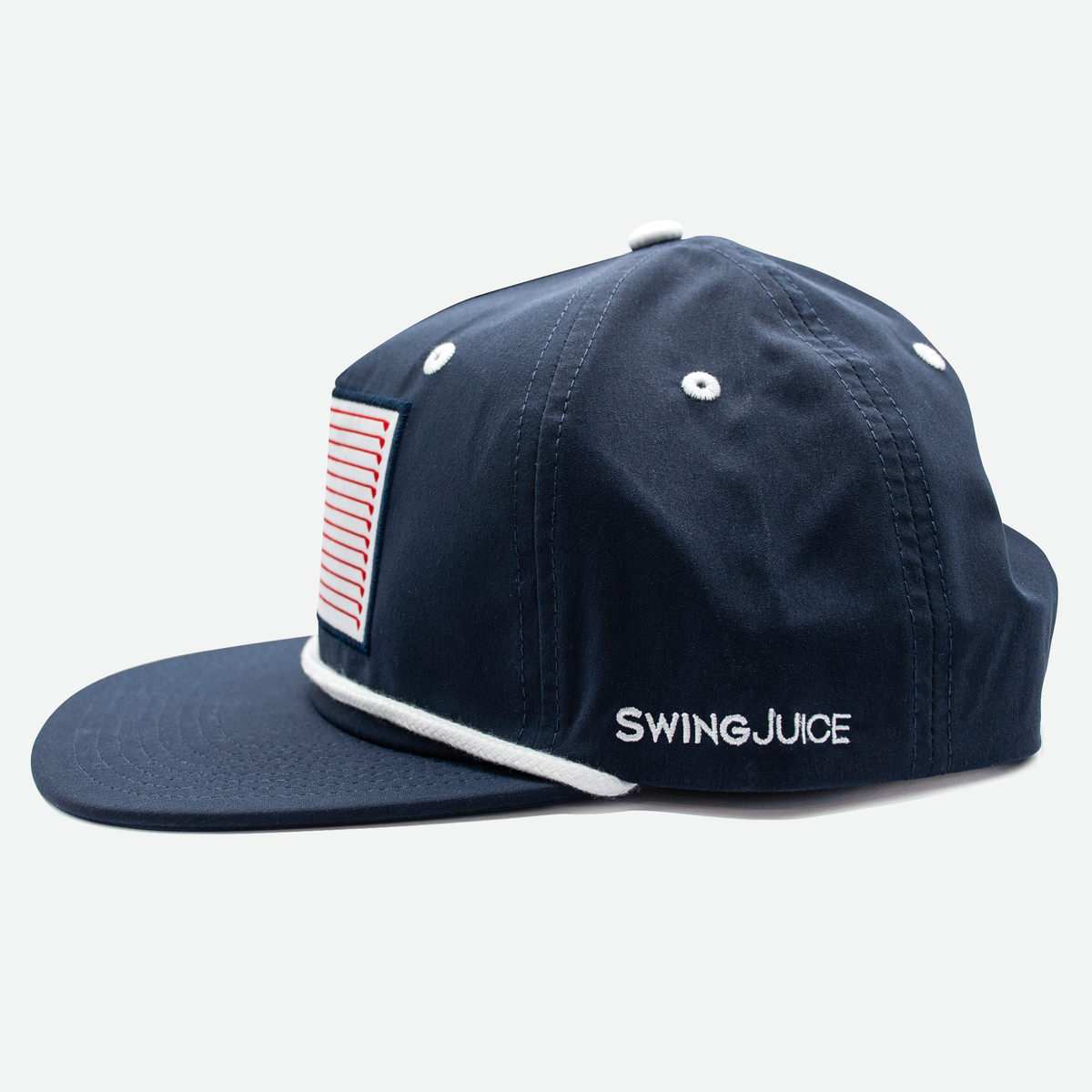 Golf Flag Unisex Active Rope Hat Navy O/S SwingJuice