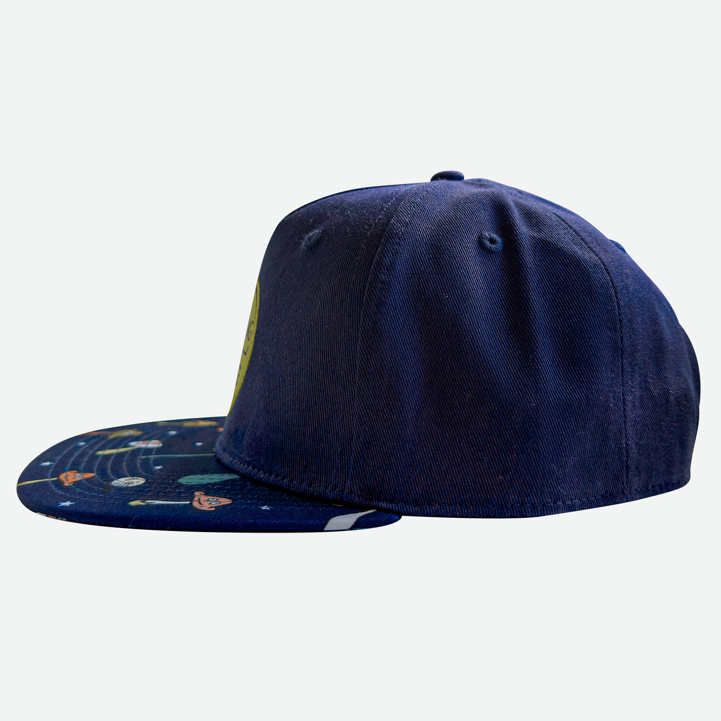 Golf Retro Mushrooms Unisex Snapback Hat-Navy