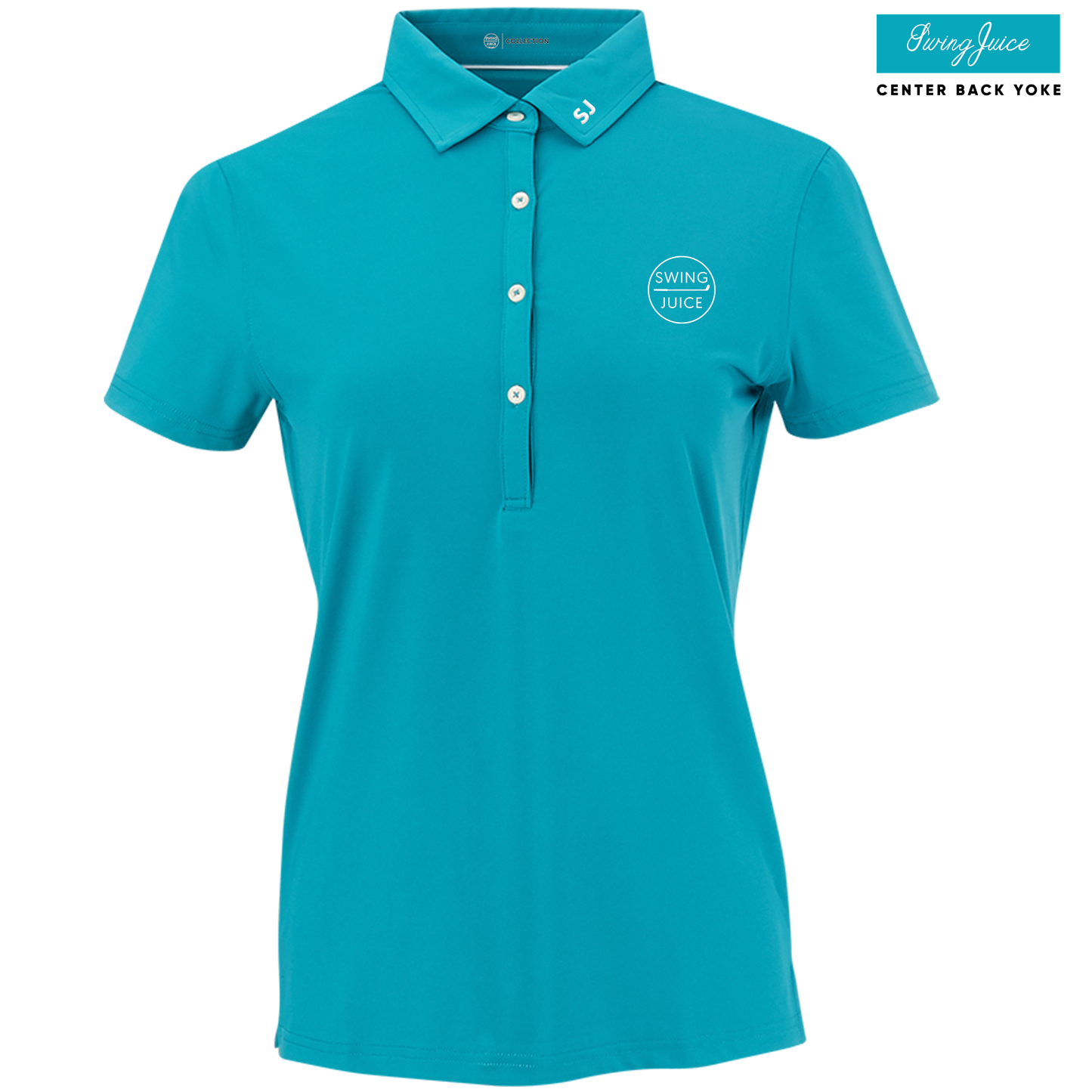 Golf Retro Women's Polo-Teal