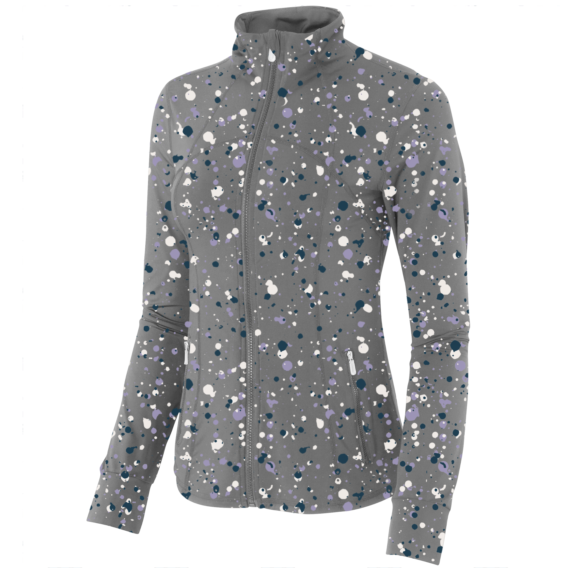 Golf Splatter Women's Full Zip SwingJuice