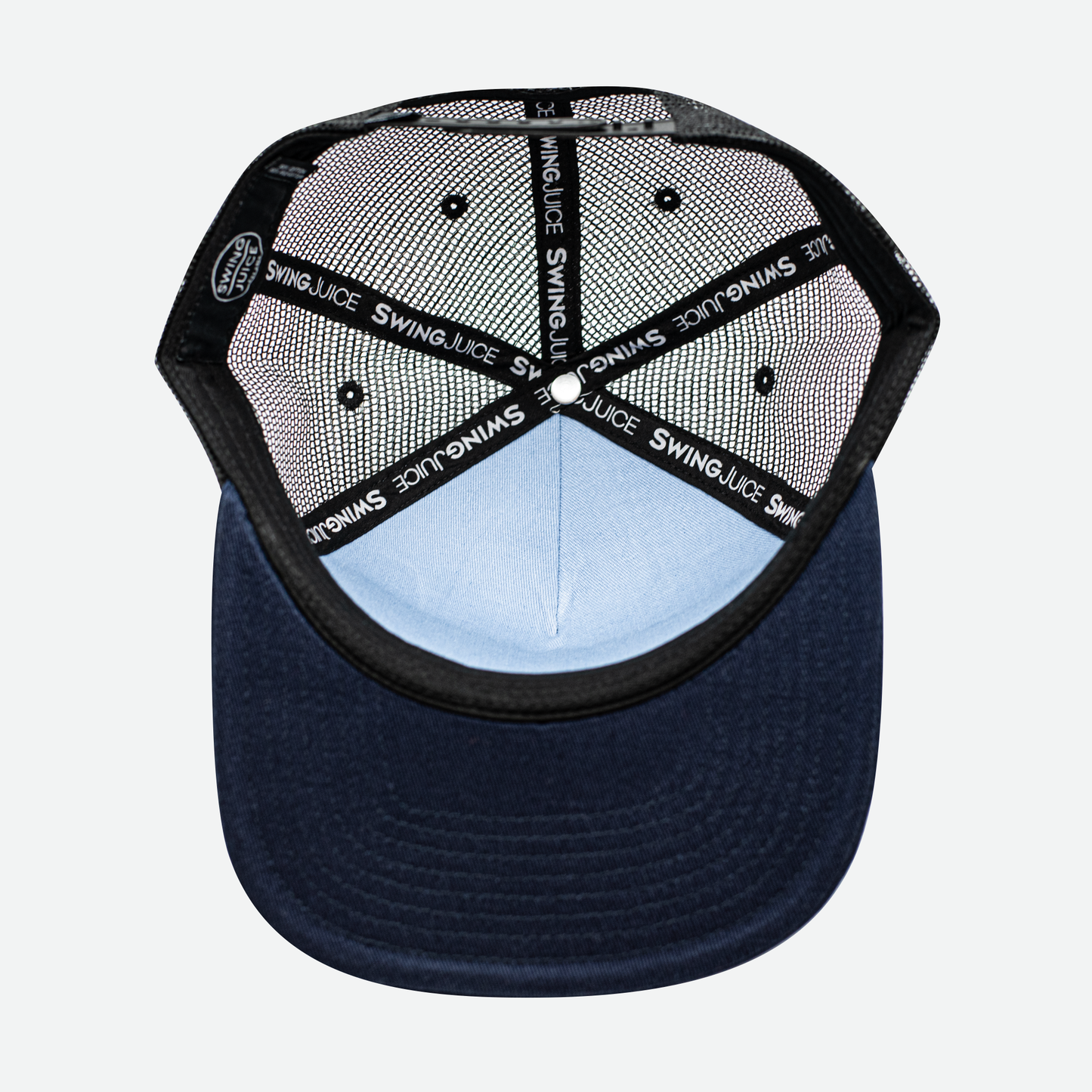 Golf SJ Slime Trucker Hat-Carolina Blue