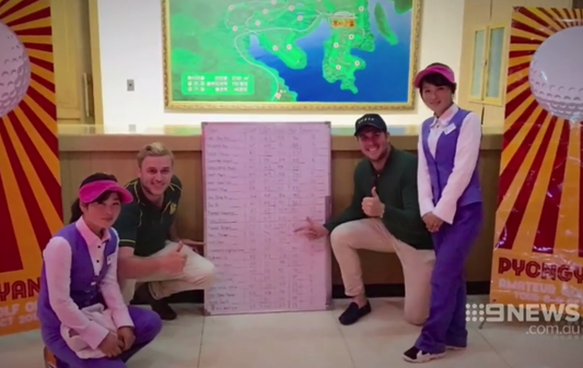 North Korean Golf - Apparently it's a thing...