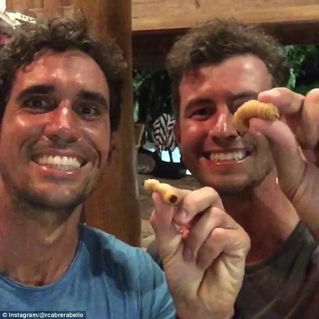 Adam Scott Eats Bugs