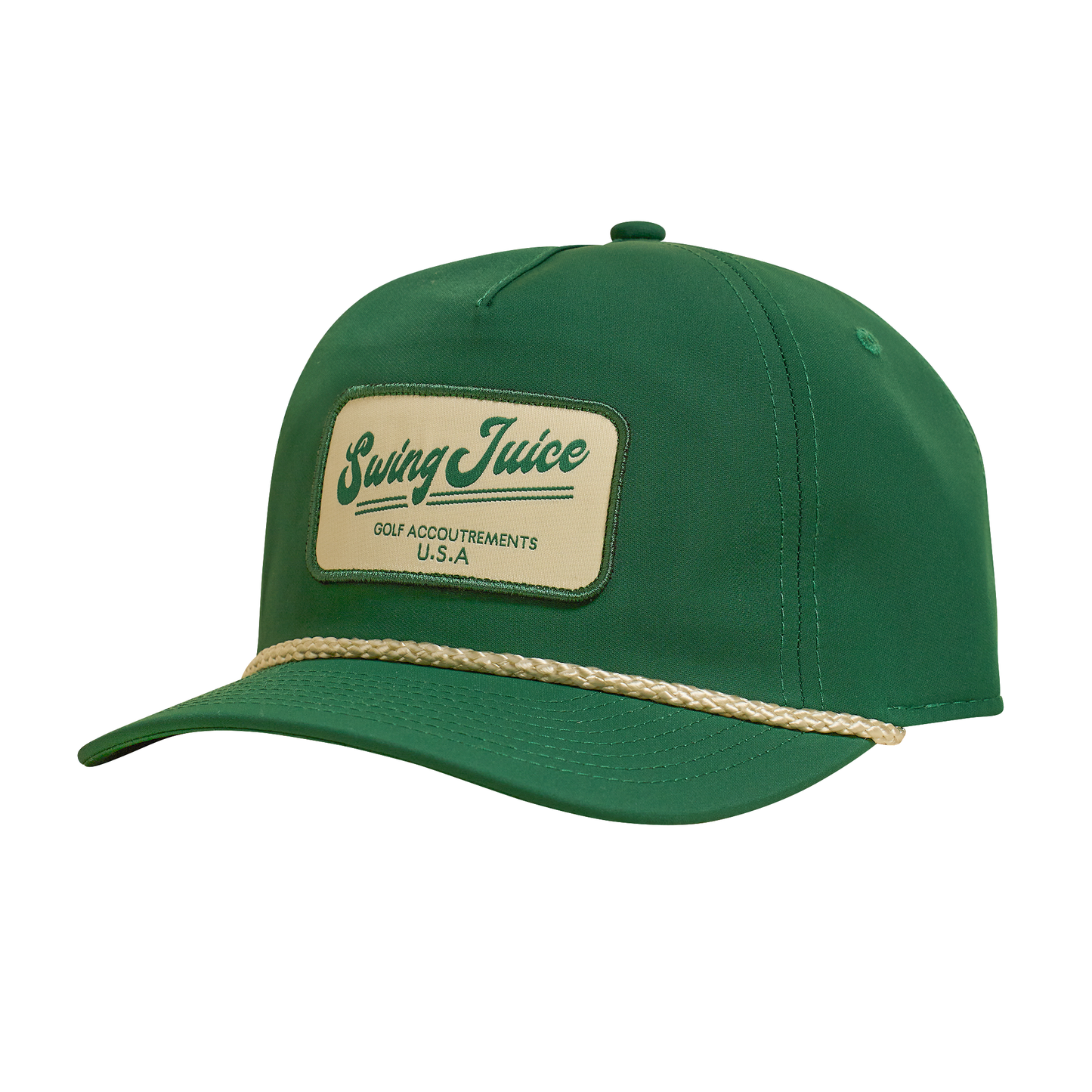 Golf Accoutrements Unisex Rope Hat-Forest