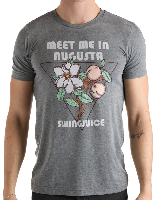 Golf Meet Me In Augusta Unisex T-Shirt-Grey