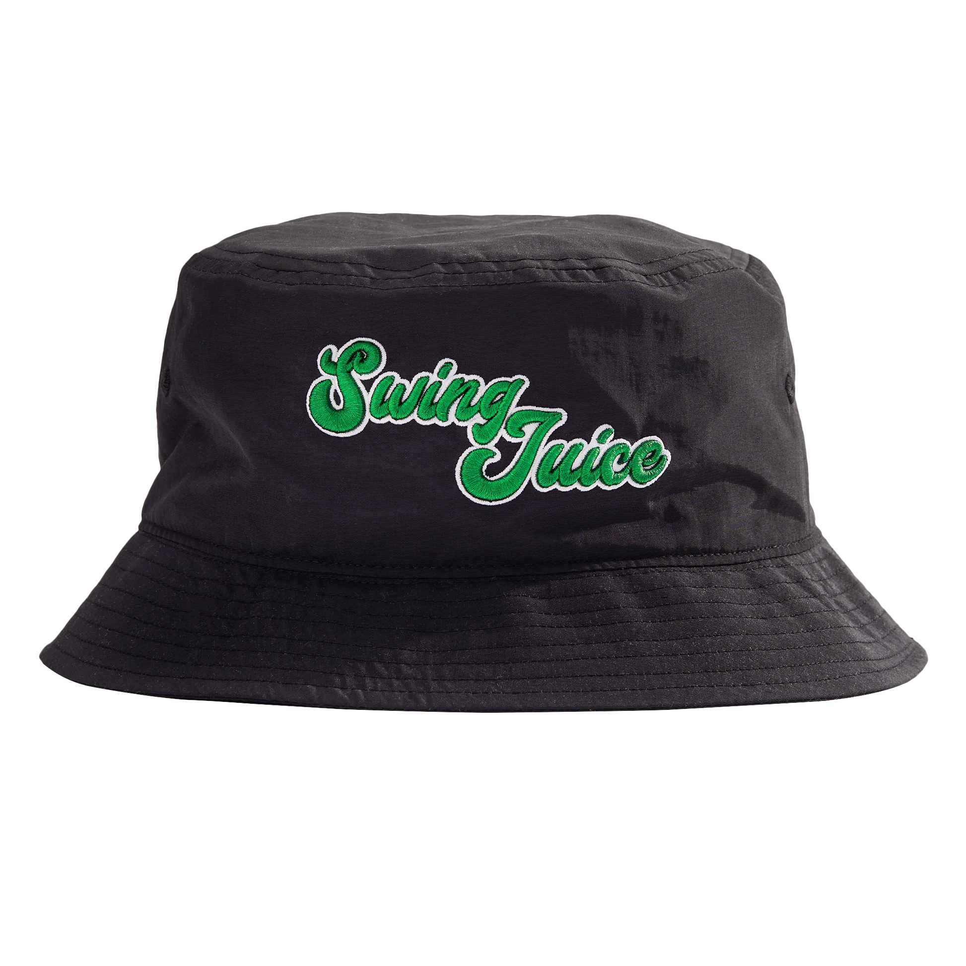 Golf Green Juice Bucket Hat-Black