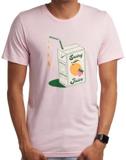 Golf Juice Box Unisex T-Shirt-Pink