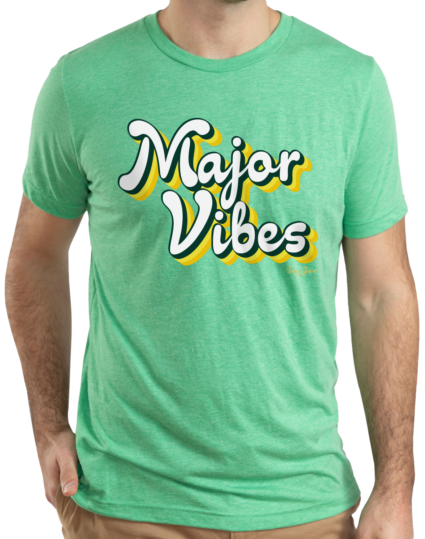 Golf Major Vibes Unisex T-Shirt-Green