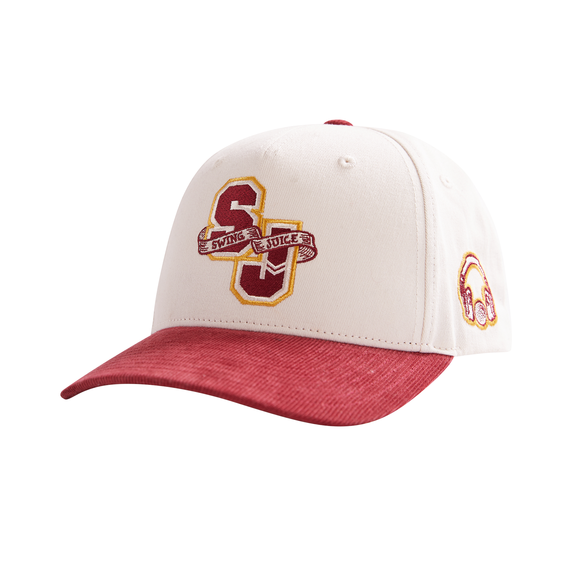 Golf SJ Letterman Unisex Snapback Hat Ivory O/S – SwingJuice LLC
