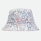 Golf 90's Unisex Bucket Hat-White
