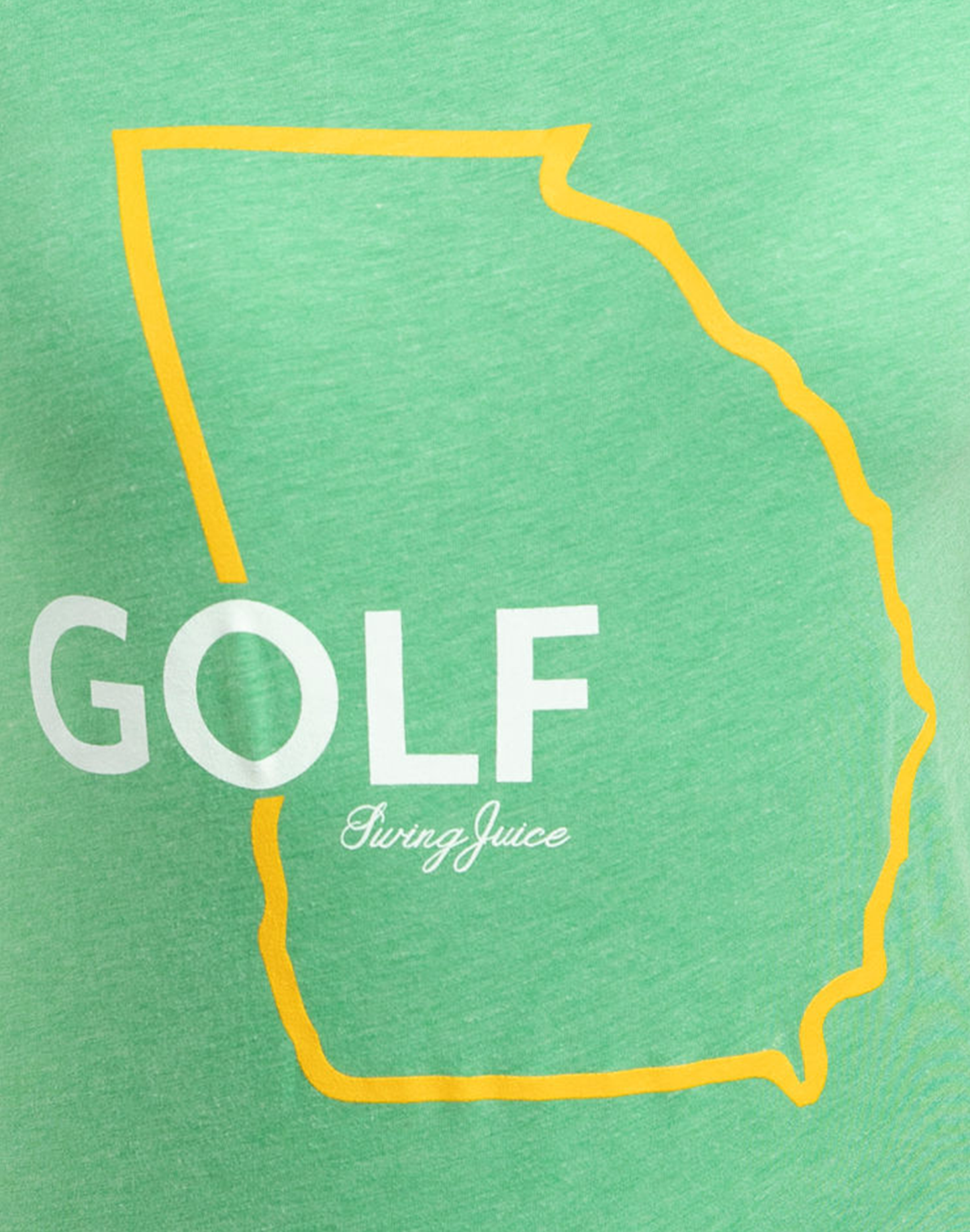 Golf Georgia Unisex T-Shirt-Green