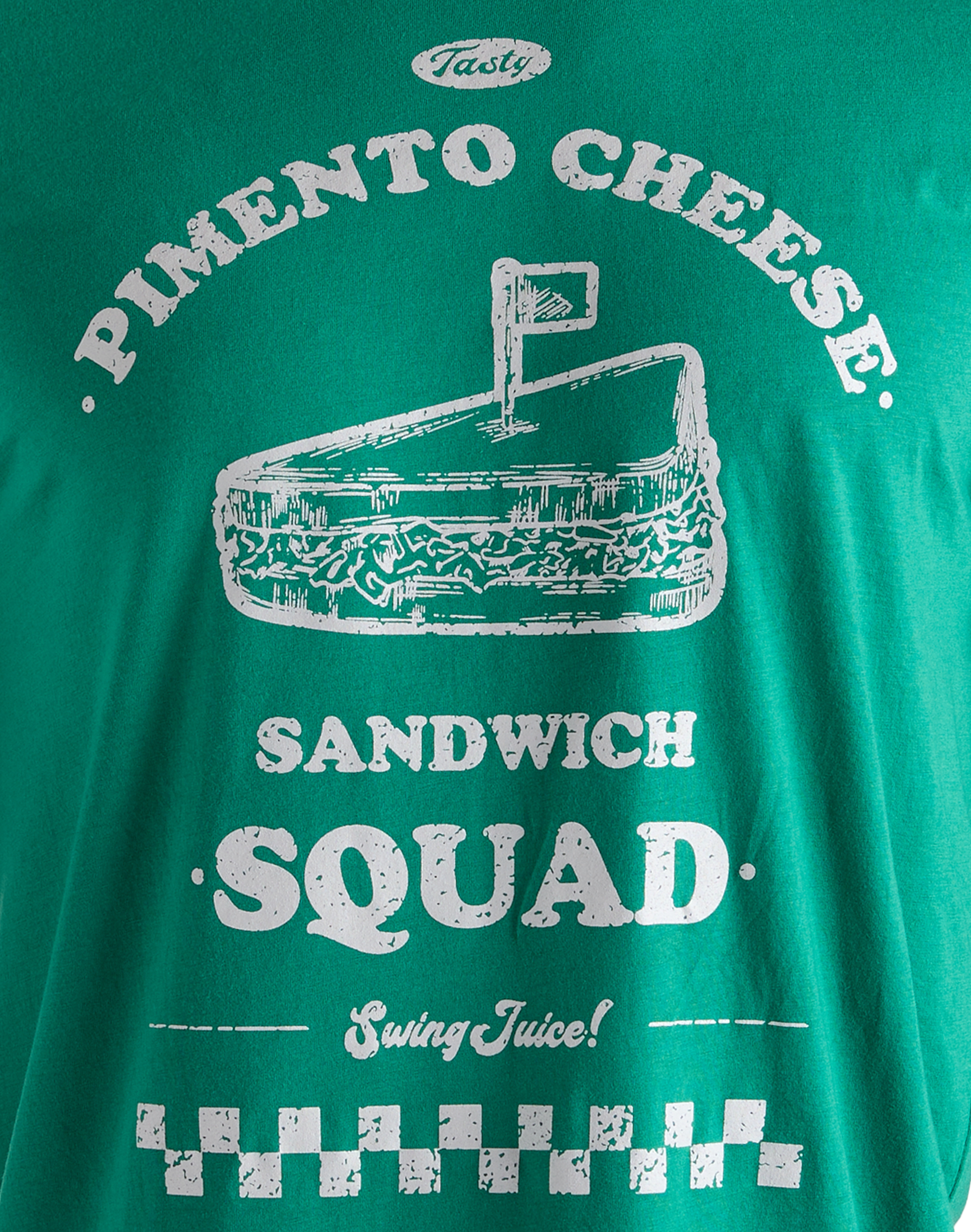 Golf Pimento Cheese Sandwich Squad Unisex T-Shirt-Kelly Green