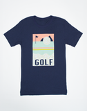 Golf Terrazzo Unisex T-Shirt SwingJuice