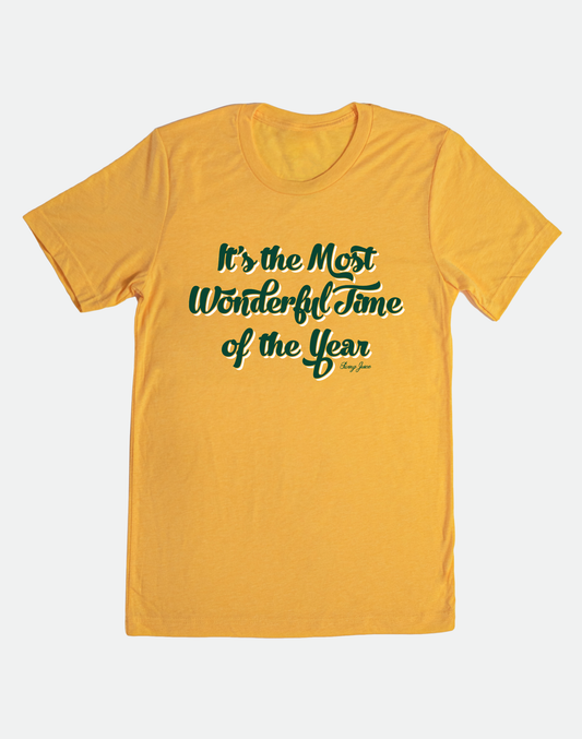 Golf Most Wonderful Time Of The Year Unisex T-Shirt SwingJuice