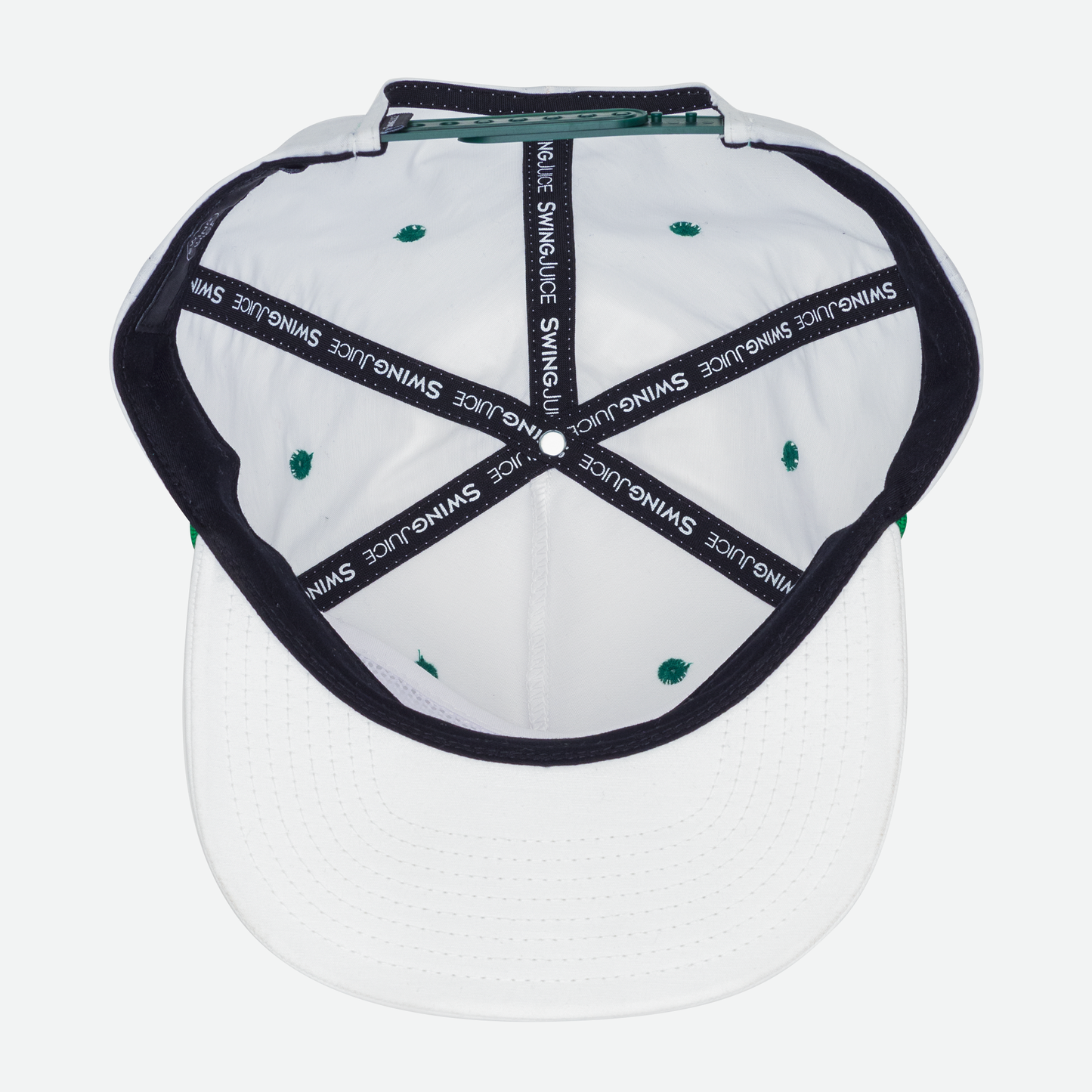 Golf & Ganja Unisex Active Rope Hat White O/S SwingJuice