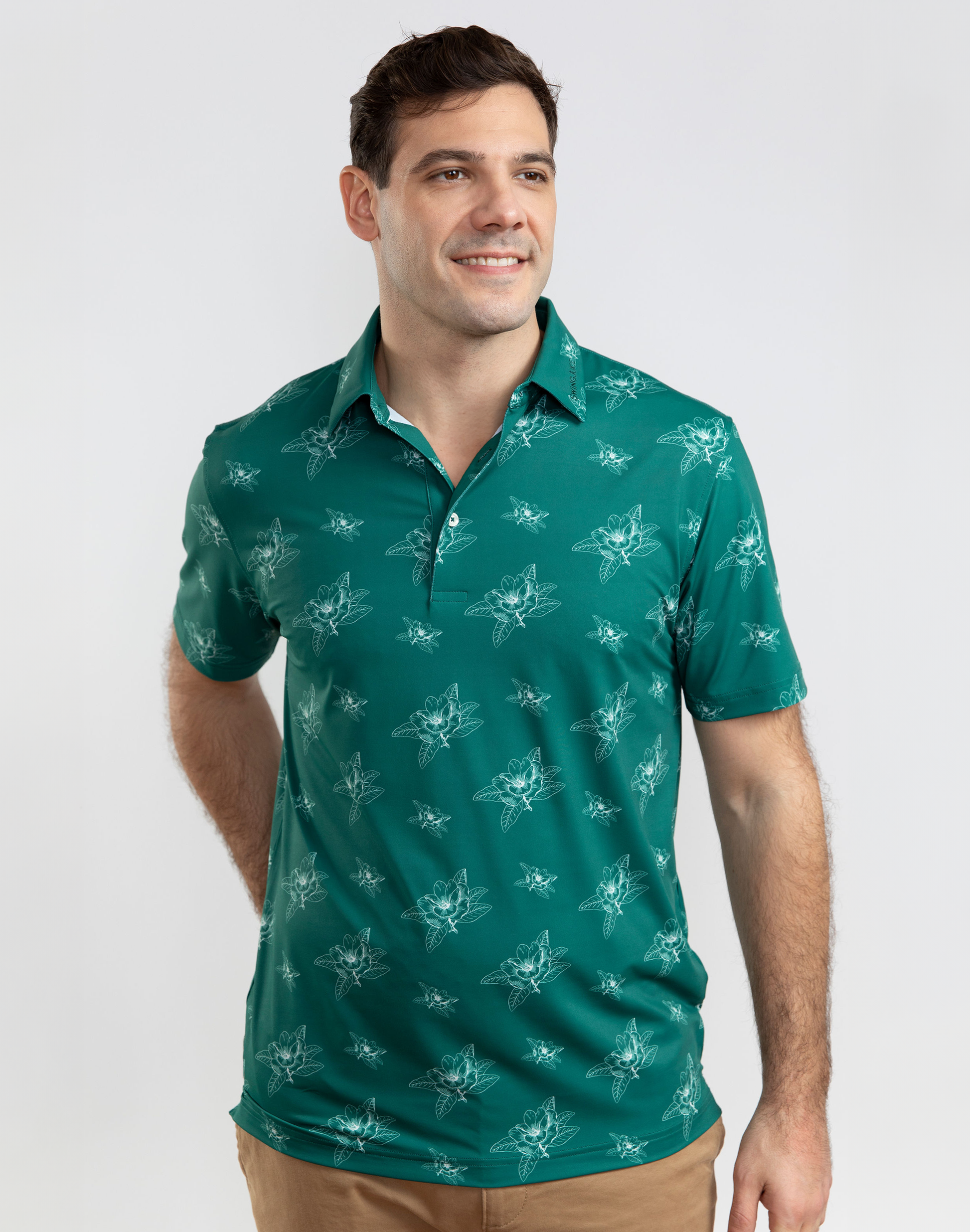 Golf Magnolia Men's Polo-Green