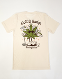 SwingJuice Short Sleeve Unisex T-Shirt Golf & Ganja Multi-