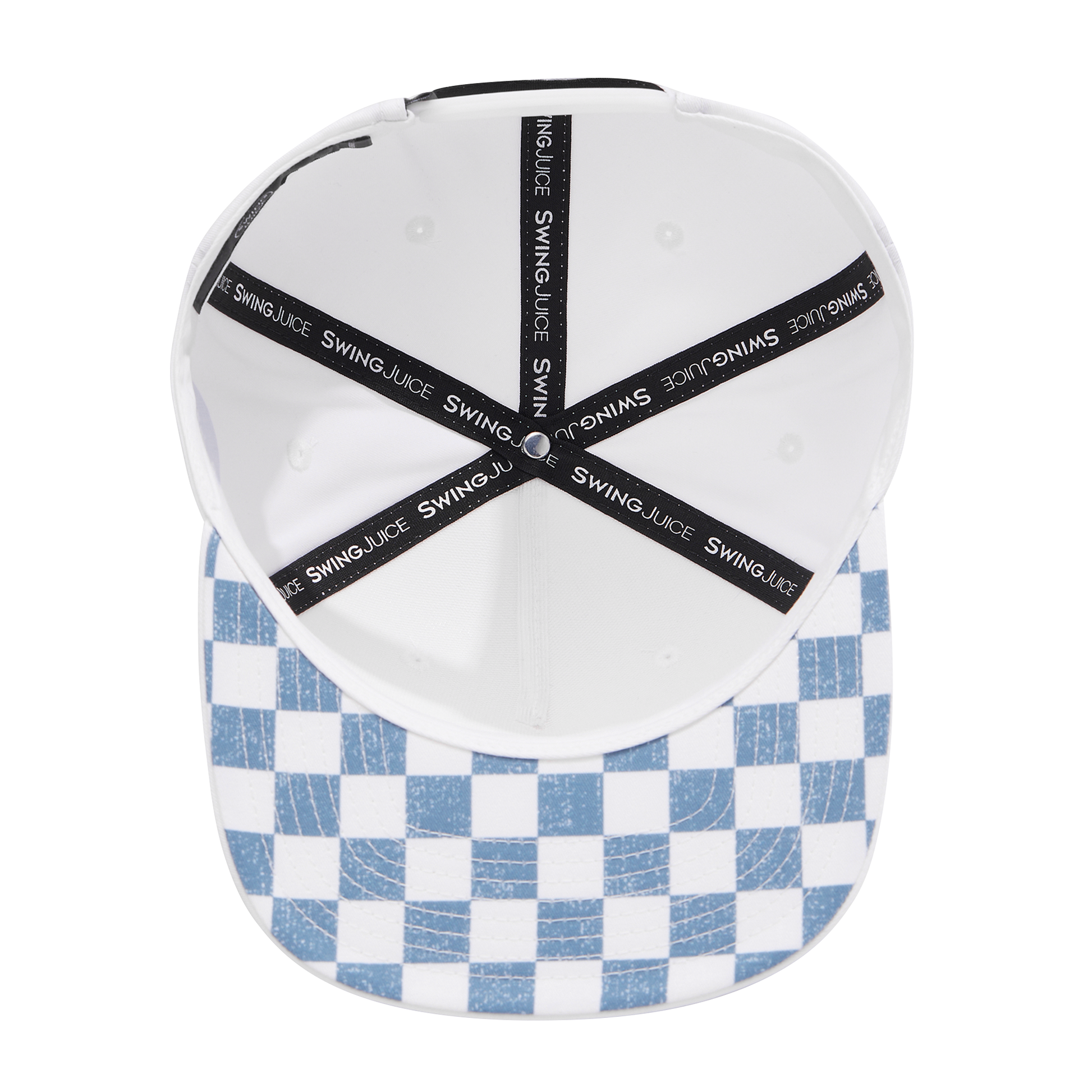 Golf Squeeze Some SwingJuice Snapback Hat-White