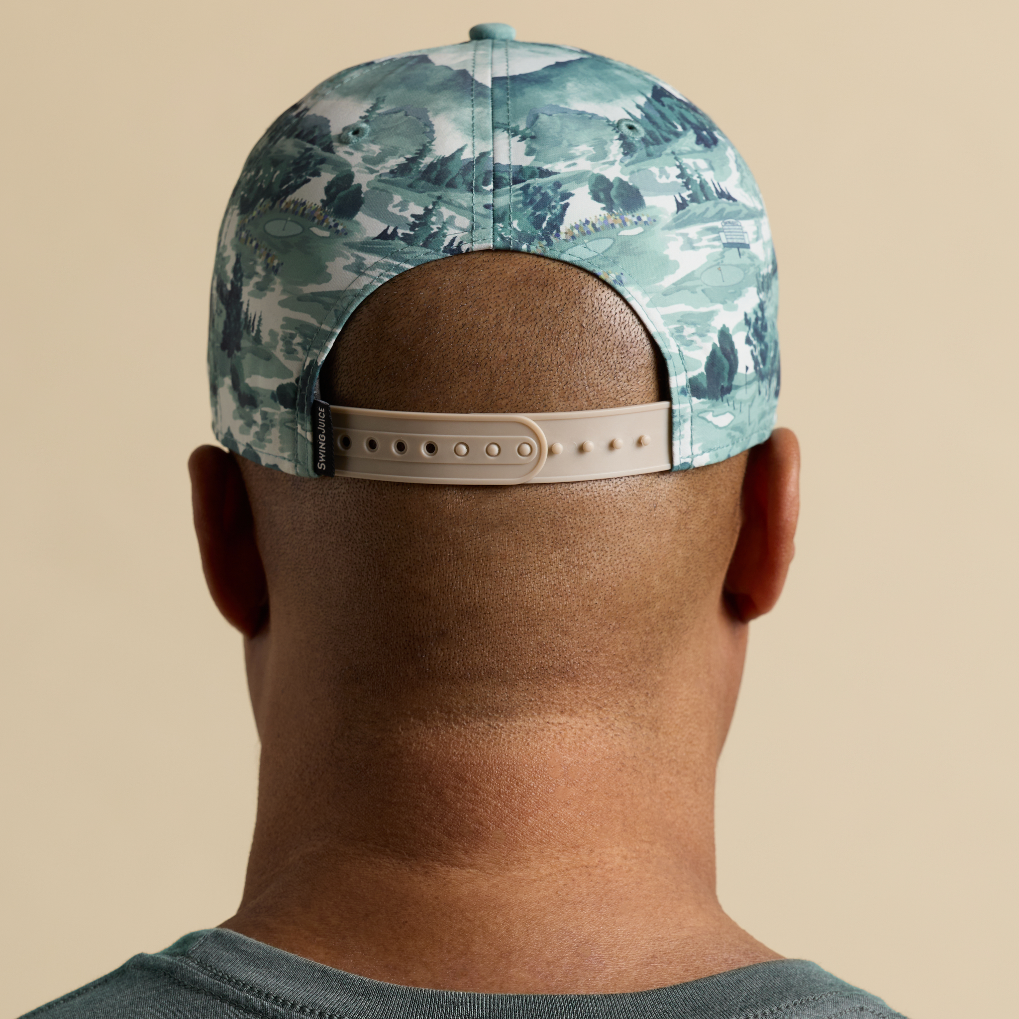 Golf Georgia Landscape Unisex Rope Hat Green O/S – SwingJuice LLC