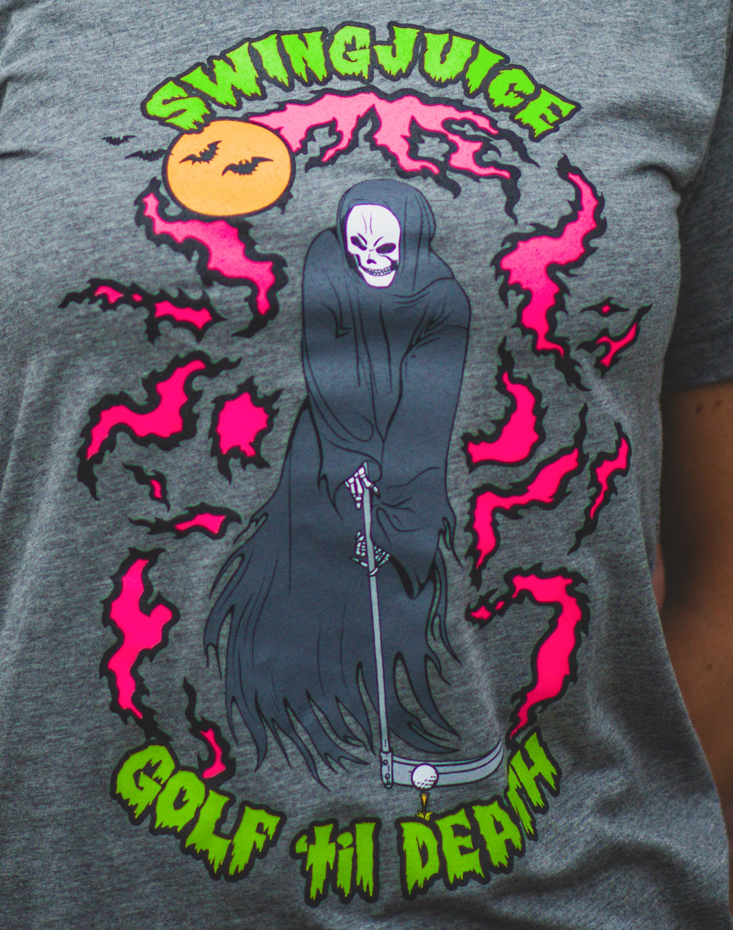 Golf Reaper Unisex T-Shirt SwingJuice