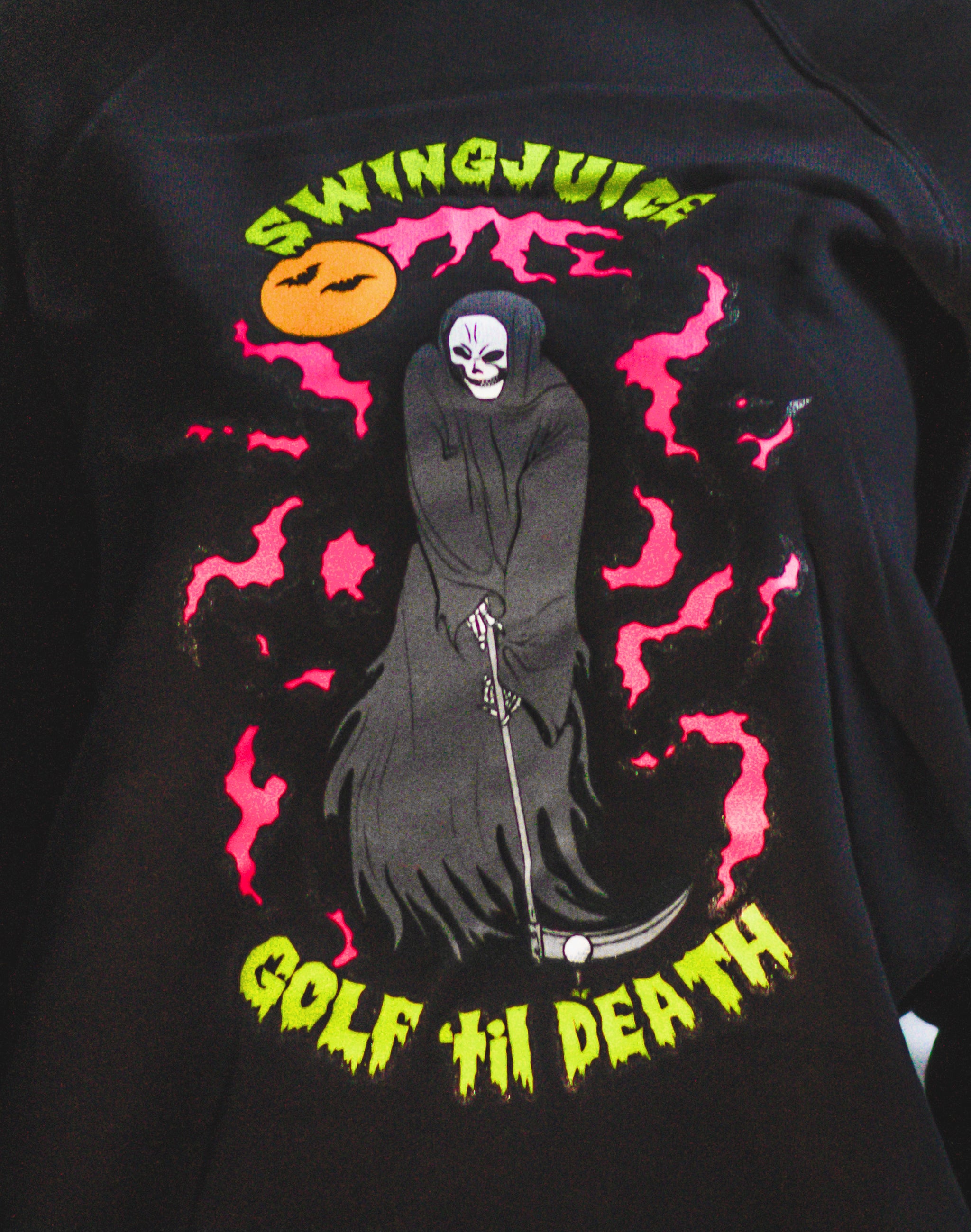 Black 2025 golf sweatshirt