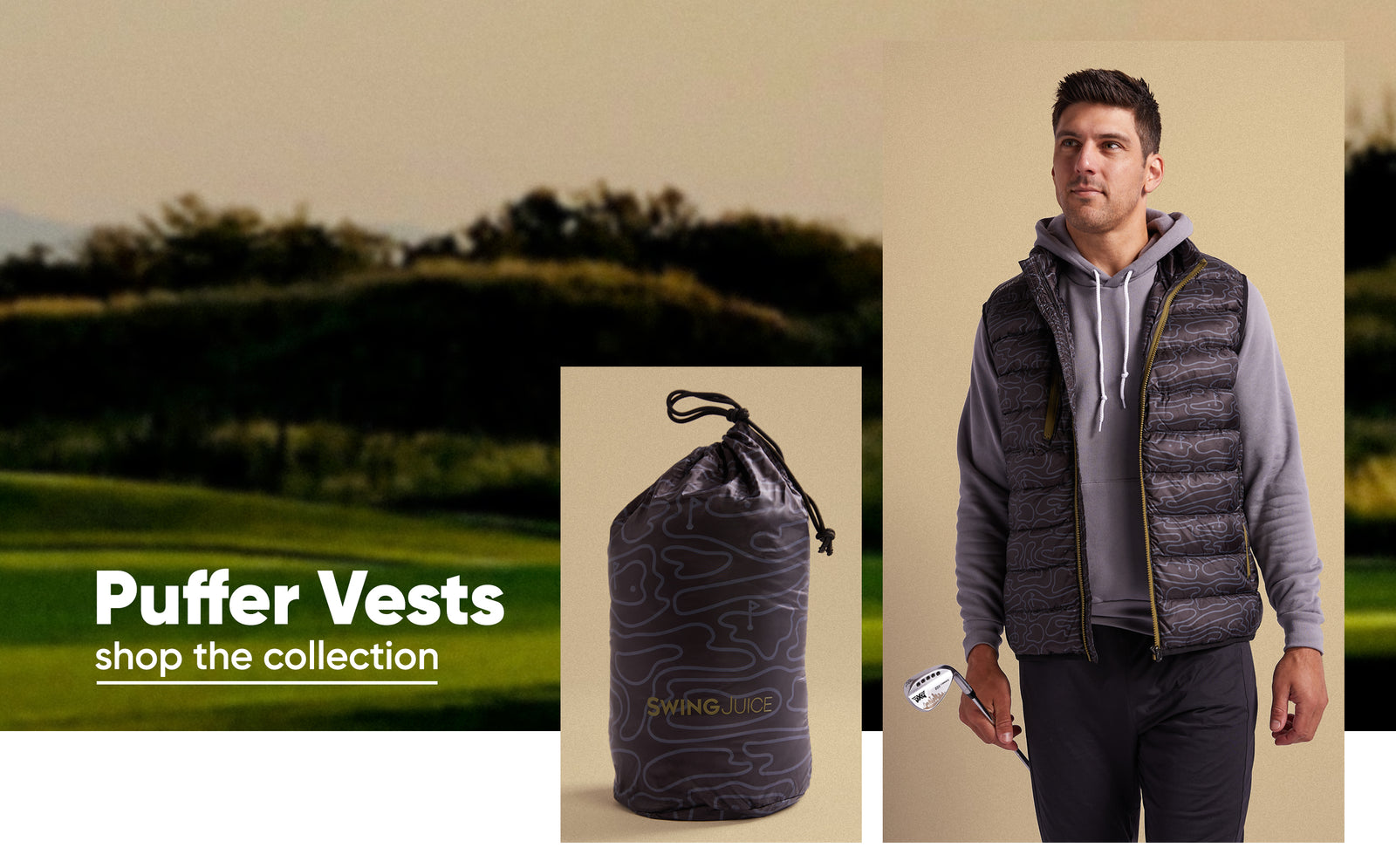 Vests promotional banner