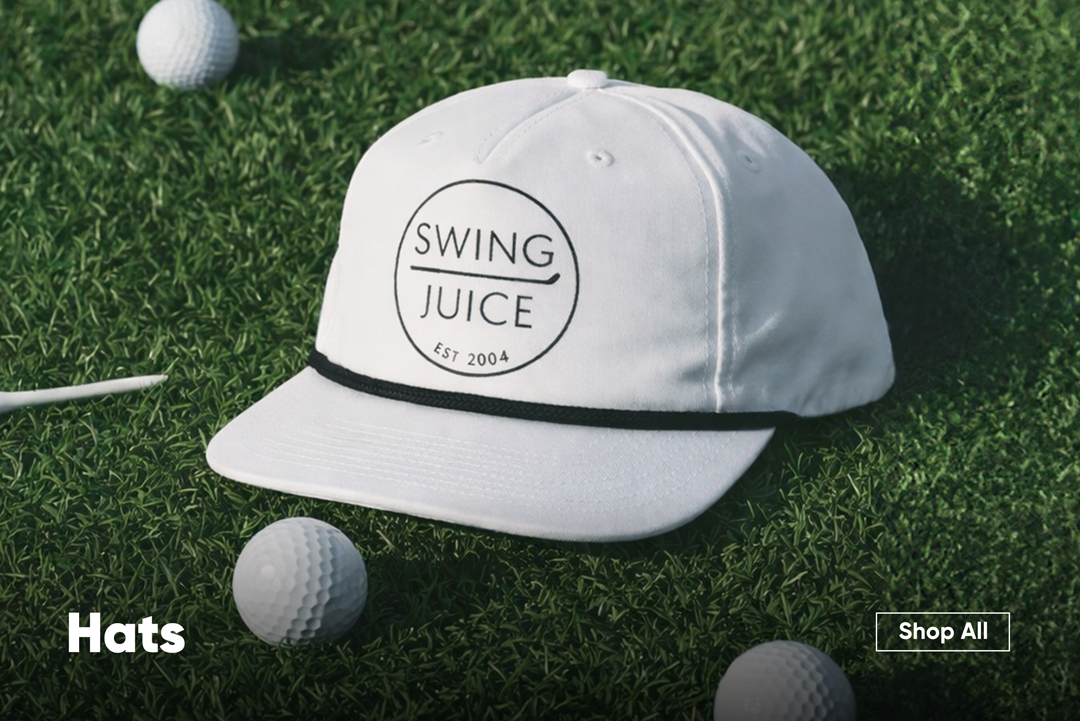 Golf Hats promotional banner