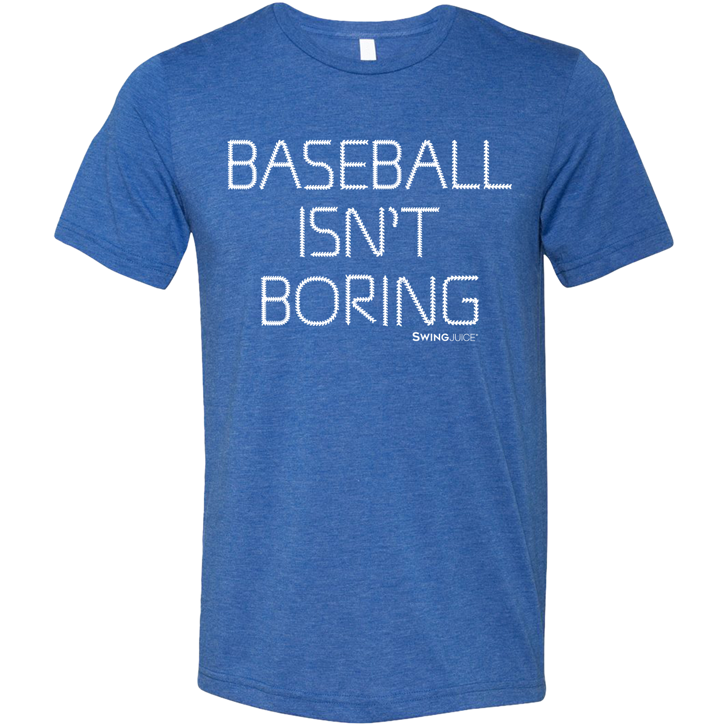 Official Baseball Isn't Boring Unisex T-Shirt Royal Blue