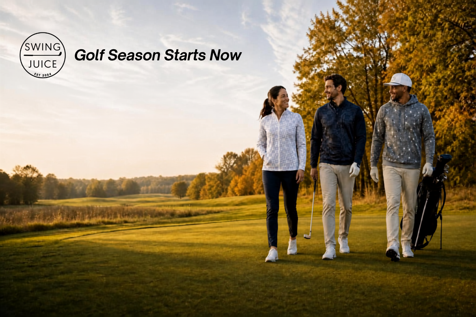 Golf season just started