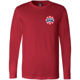 FantasySpin Long Sleeve Unisex T-shirt Chip-Red