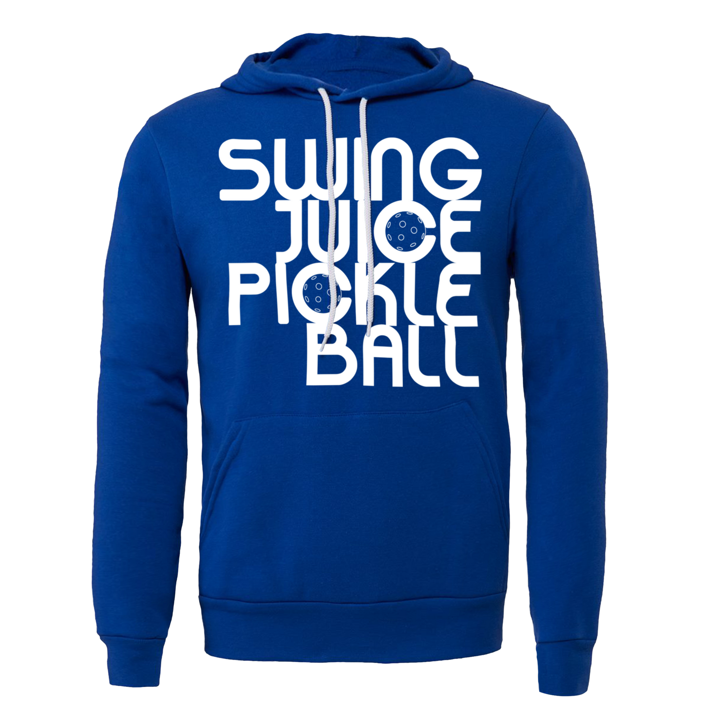 Pickleball SJPB Unisex Hoodie-Royal Blue