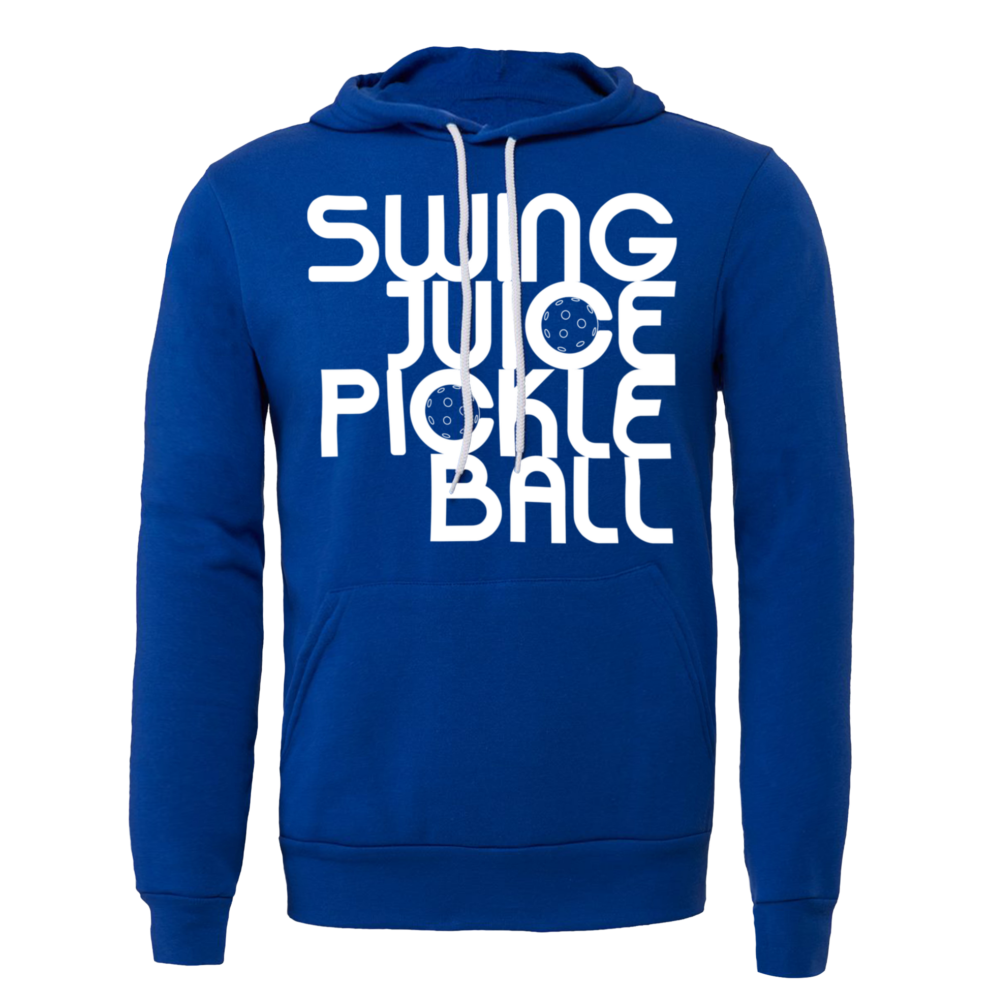 Pickleball SJPB Unisex Hoodie-Royal Blue