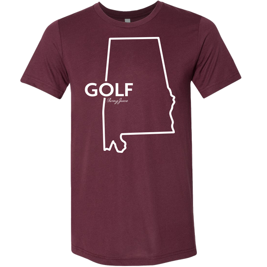 Golf Alabama Unisex T-Shirt SwingJuice