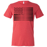 SwingJuice Short Sleeve Unisex T-Shirt Baseball Flag-