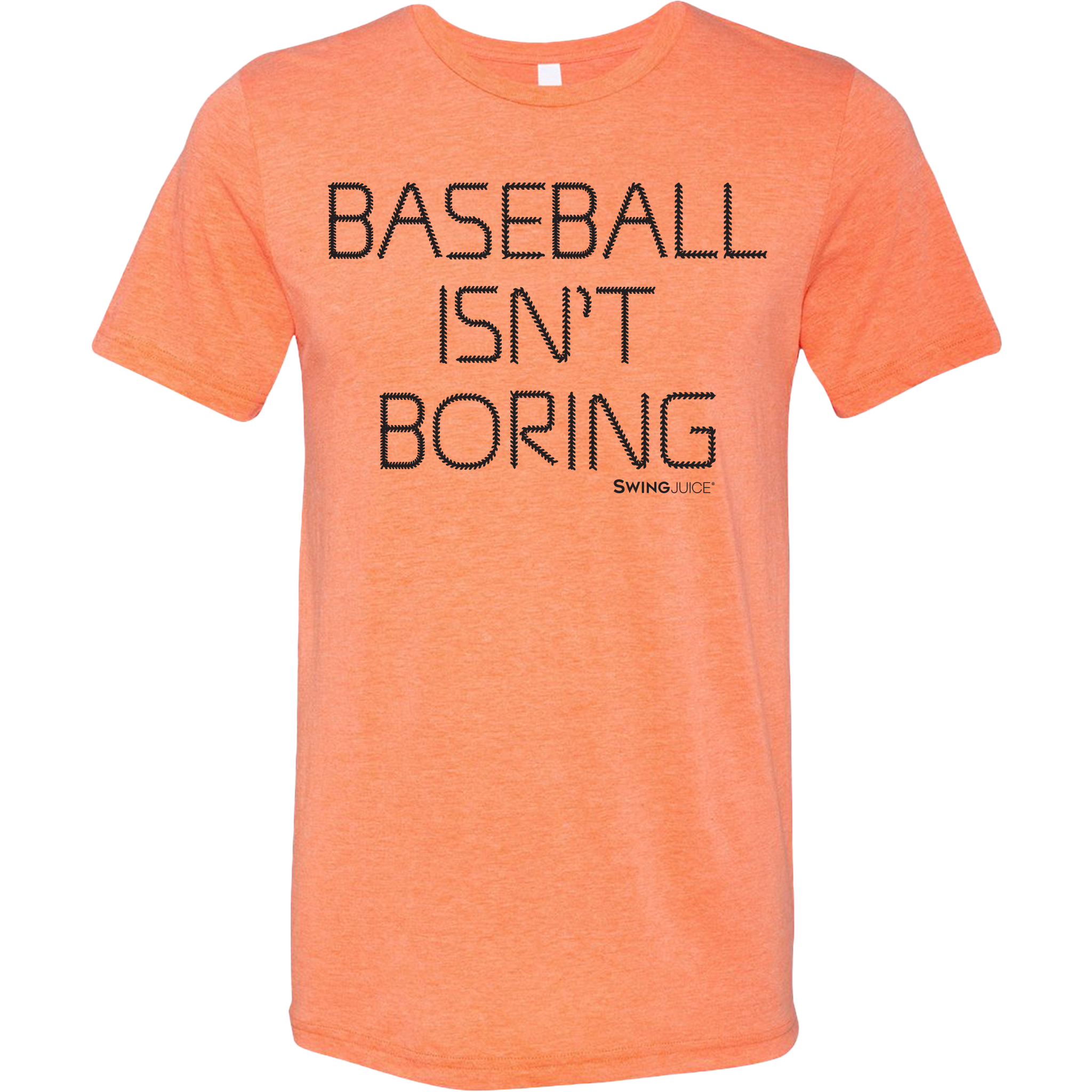 SwingJuice Short Sleeve Unisex T-Shirt Official Baseball Isn't Boring