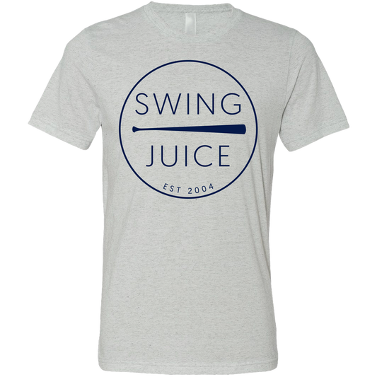Baseball Retro Unisex T-Shirt Light Grey SwingJuice