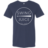 SwingJuice Short Sleeve Unisex T-Shirt Baseball Retro-Navy