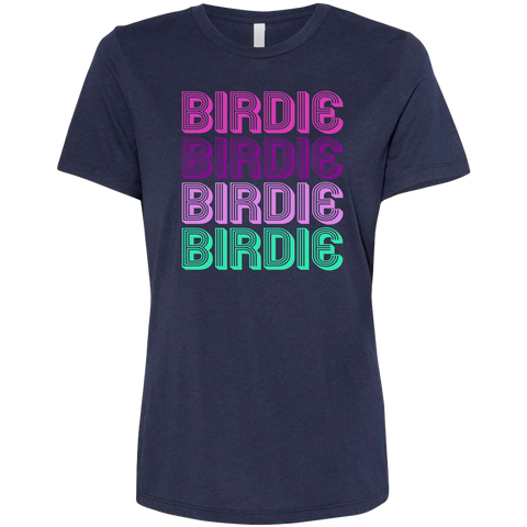 SwingJuice Golf Birdie Relaxed Fit Women's Short Sleeve T-Shirt-