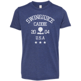 SwingJuice Short Sleeve Kids T Shirt Golf SwingJuice Caddie-Navy