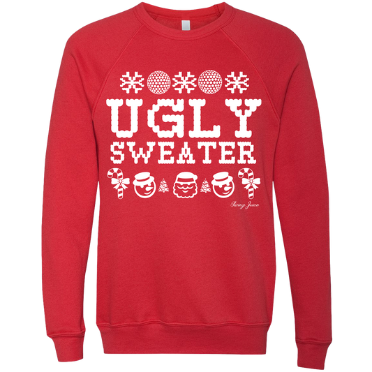 Golf Christmas Unisex Ugly Sweatshirt SwingJuice