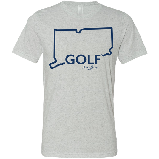 Golf Connecticut Unisex T-Shirt SwingJuice
